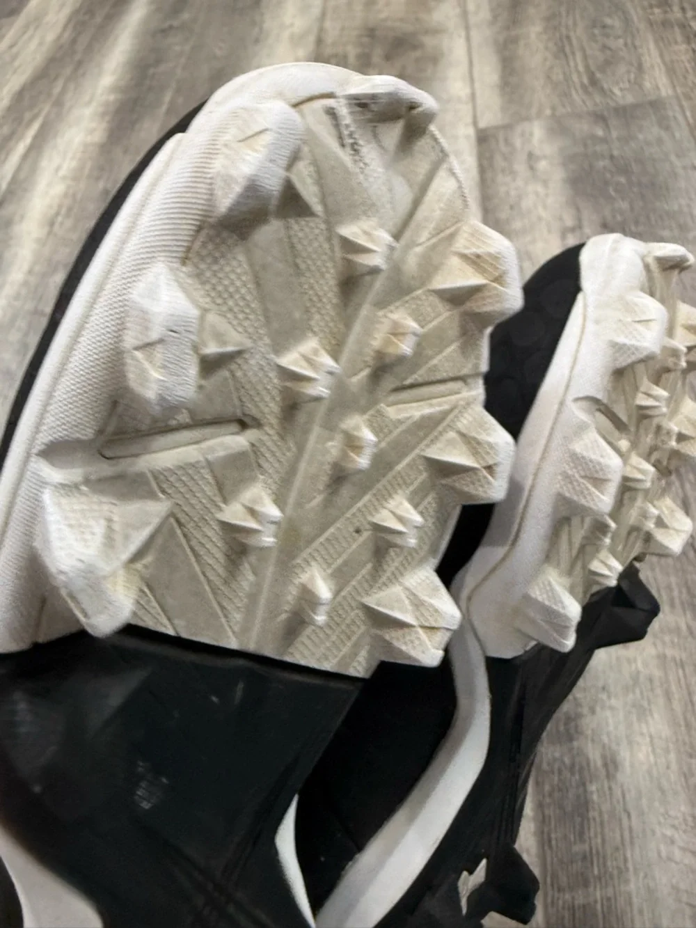 Under‎ Armour Kids Black/White Baseball Cleats